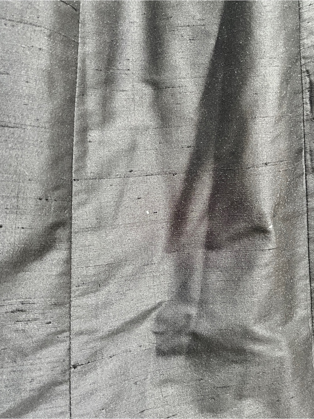 Kenzo Paris Black Silk Structured A-Line Maxi Skirt 4 - Picture 3 of 11